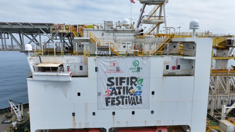 Yavuz Sondaj Gemisi'nden "Sıfır Atık Festivali"ne katılım çağrısı