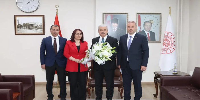 Türkiye Çevre Haftası kapsamında Vali Akın’a ziyaret