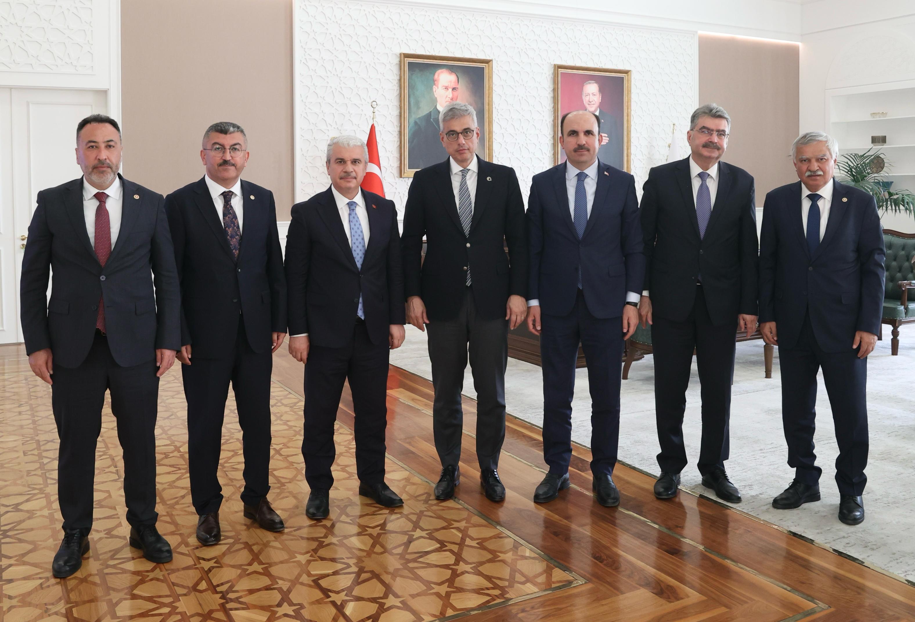 Başkan Altay’dan Ankara’da ziyaretler