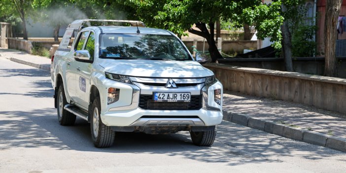 Selçuklu Belediyesi ilaçlama çalışmalarını aralıksız sürdürüyor