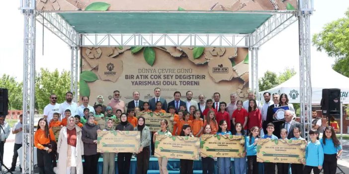 Geleceğin çevrecileri Karatay’da buluştu: 47 ton atıkla doğaya nefes aldırdılar