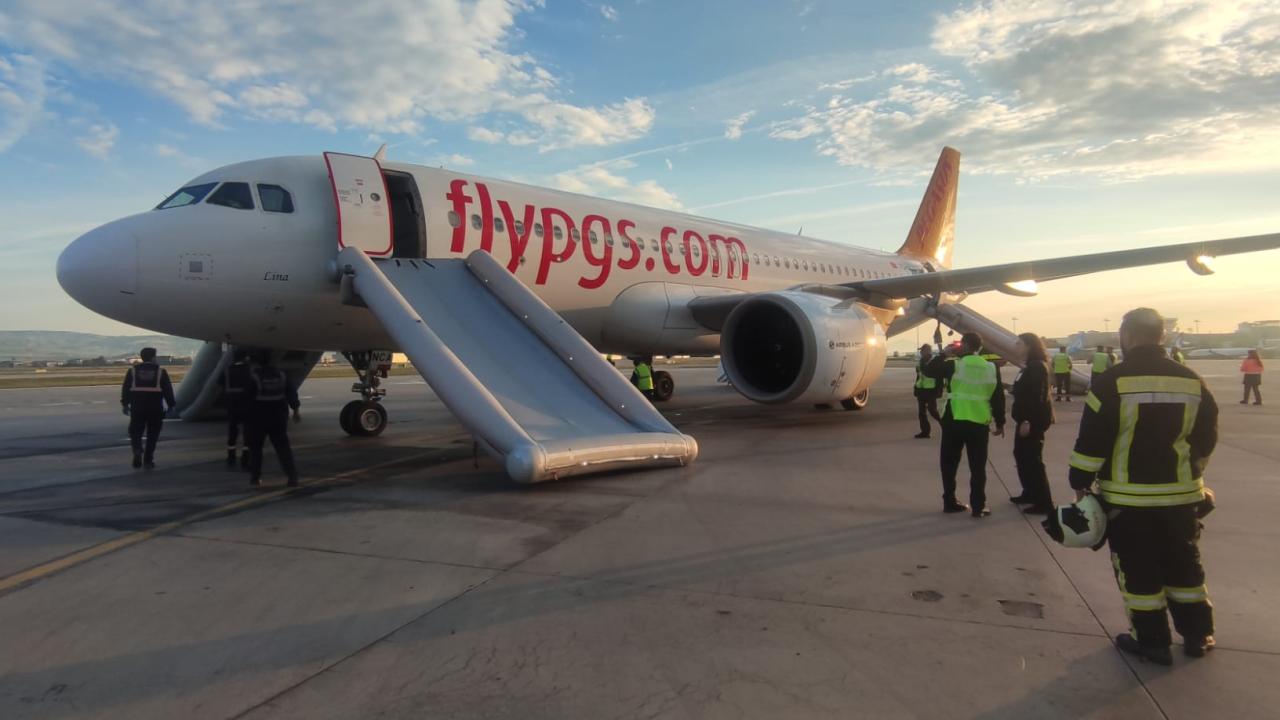 Ankara-İzmir uçağında yangın çıktı
