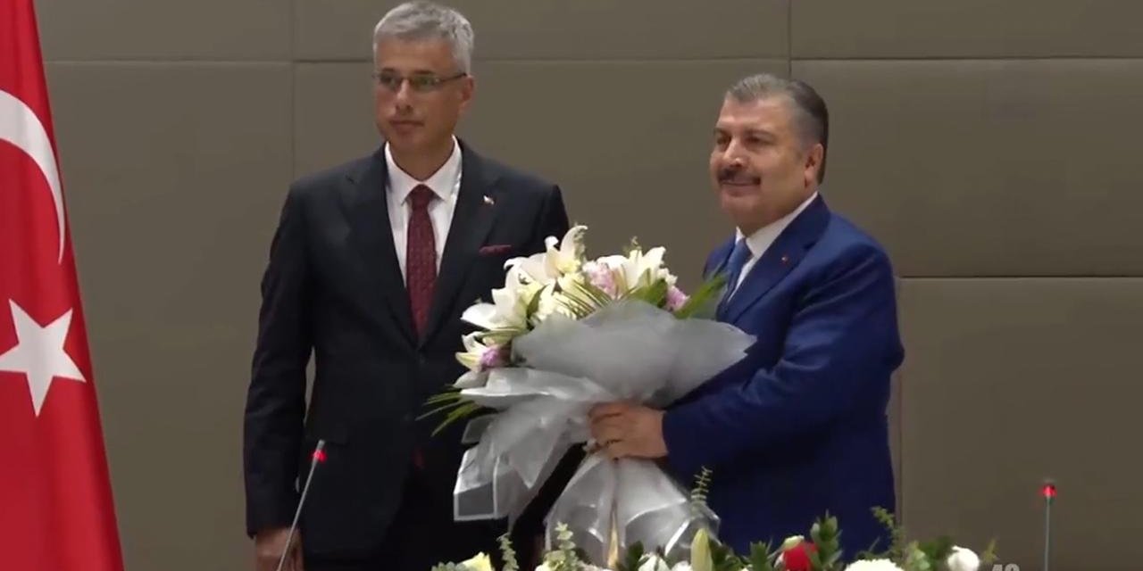 Sağlık Bakanlığı'nda devir teslim töreni yapıldı