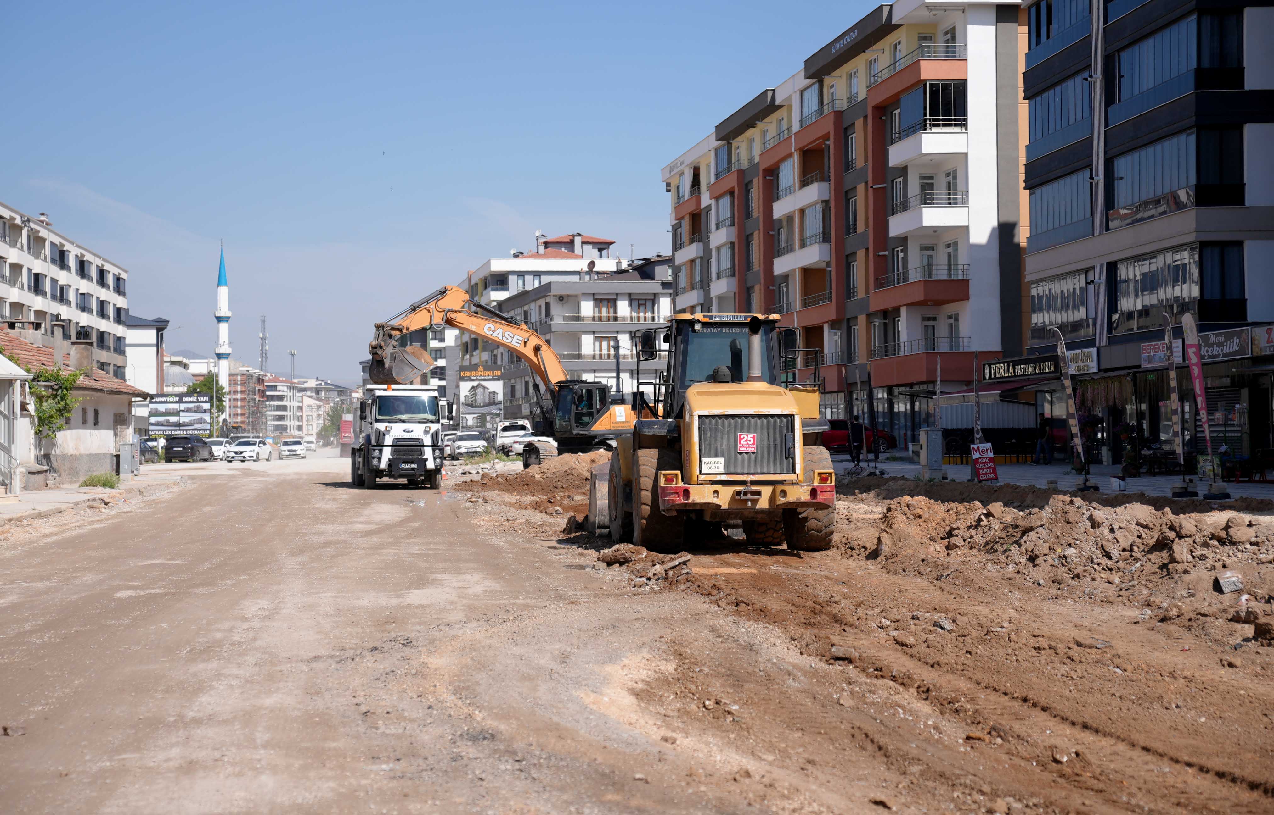 Karatay’da ulaşım altyapısı güçleniyor