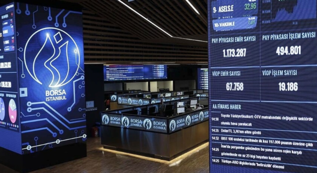 Türkiye borsaları yükselişle kapandı, endeks %1,22 arttı