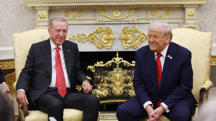 Trump'tan Cumhurbaşkanı Erdoğan'a övgü: Müthiş bir lider
