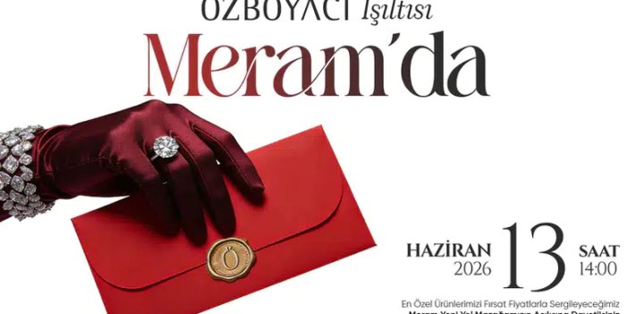 Meram'da Özboyacı ışıltısı