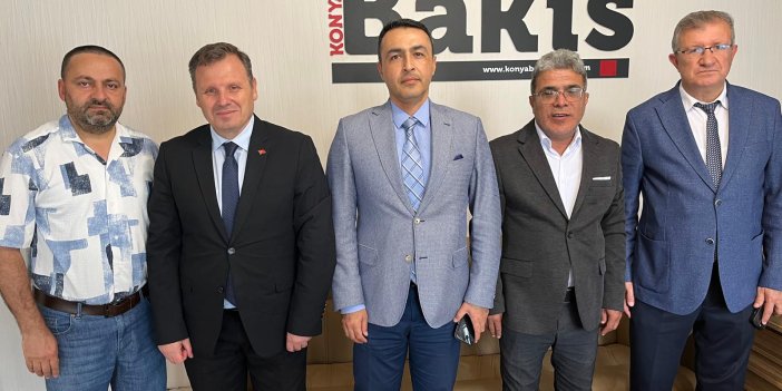 Karabulut ve Parlak’tan Konya Bakış Gazetesi’ne ziyaret