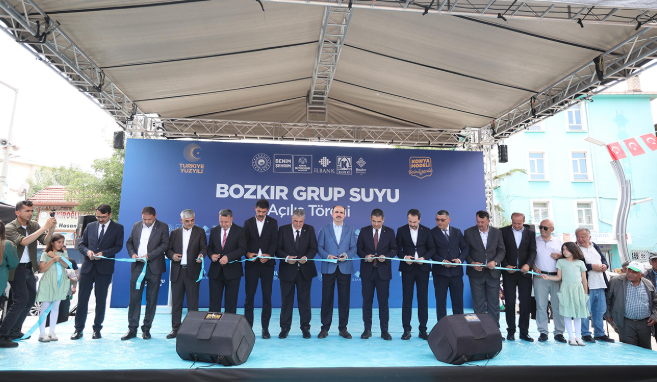 Başkan Altay, Bozkır Grup Suyu Projesi’nin açılışını yaptı