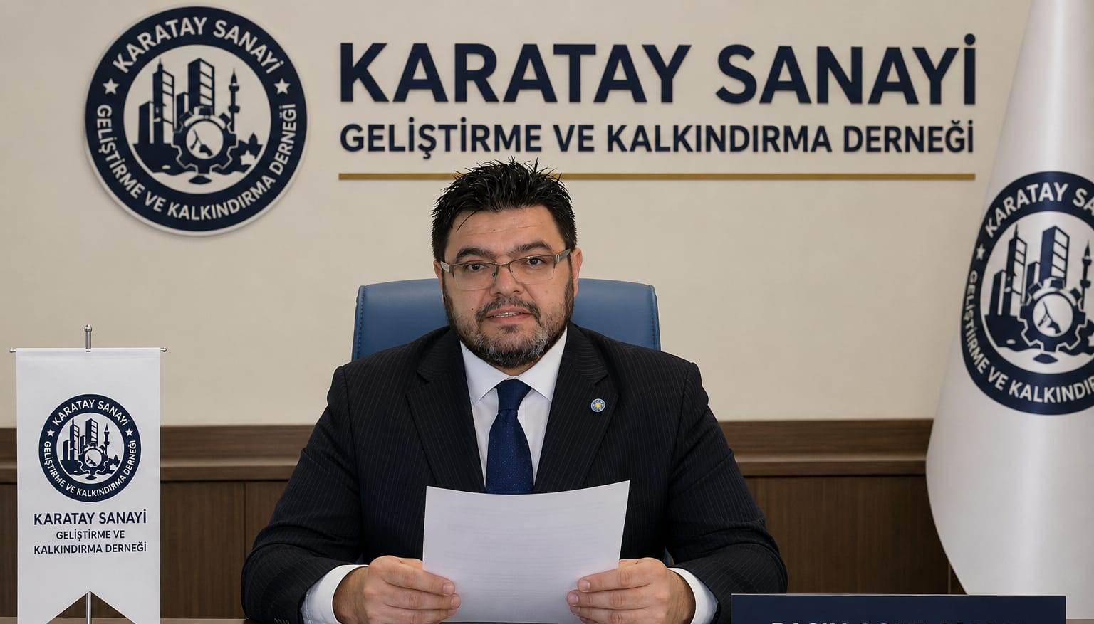 KSGKD Başkanı Ali Erdal, Karatay Sanayi Sitesi'nde hakkında konuştu