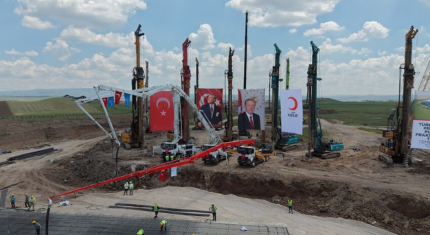 Ankara'da kurulacak Türk Kızılay Protürk Plazma İlaç Tesisi'nin temeli atıldı