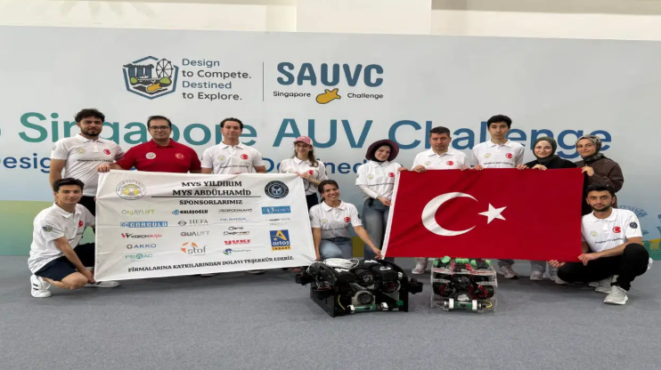 Selçuk Üniversitesi öğrencilerinin geliştirdiği Sualtı Aracı Çin'de birinci oldu