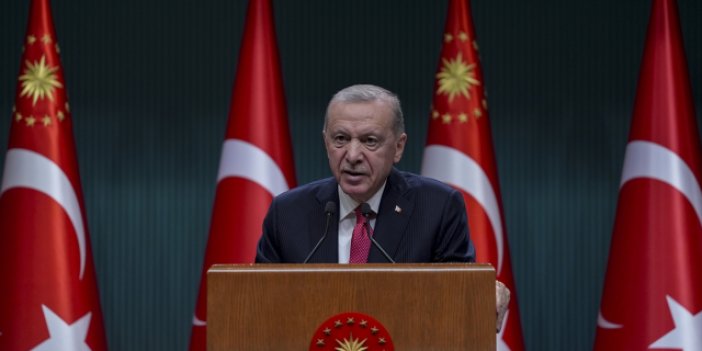 Kabine toplantısı sonrası erken seçim açıklaması yaptı