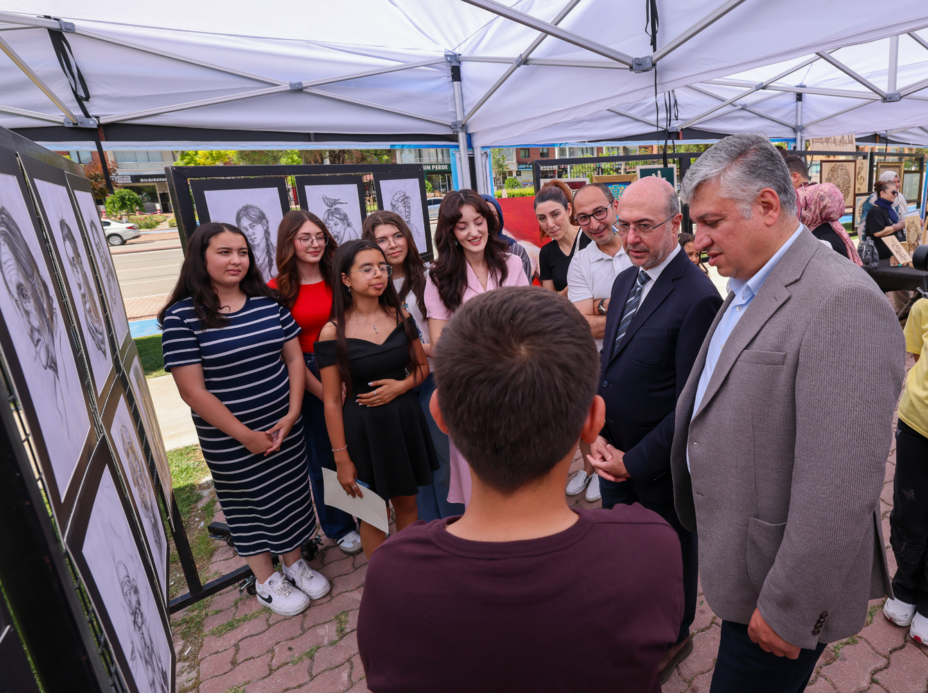 Selçuklu Sanat ve Tasarım Atölyesi'nde yıl sonu sergisi