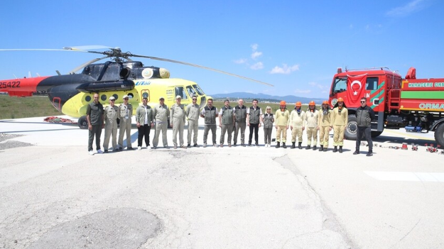 "Ateş savaşçıları" olası orman yangınları için sezona hazır