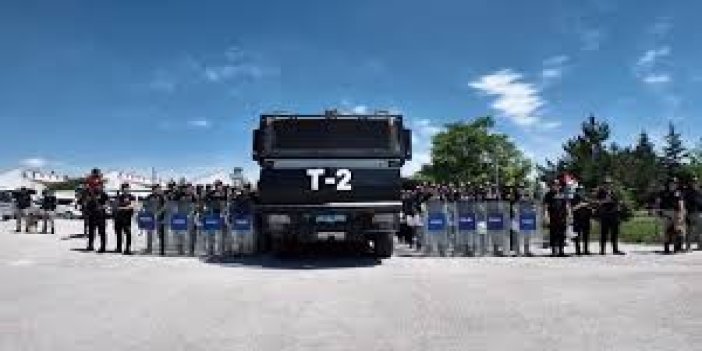 Konya polisi gücünü gösterdi!