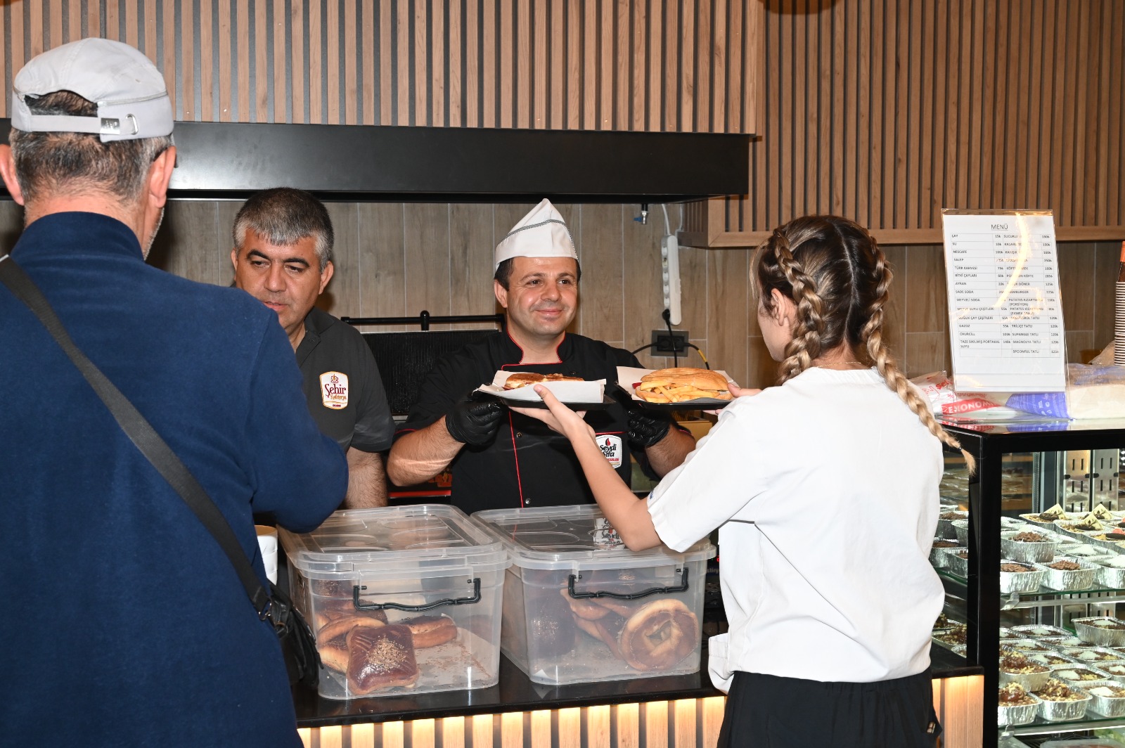 Hastane kantini emin ellerde
