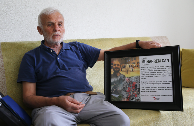 Şehit oğlunun acısını yüreğinde taşıyan baba, Babalar Günü'nü içi buruk geçiriyor