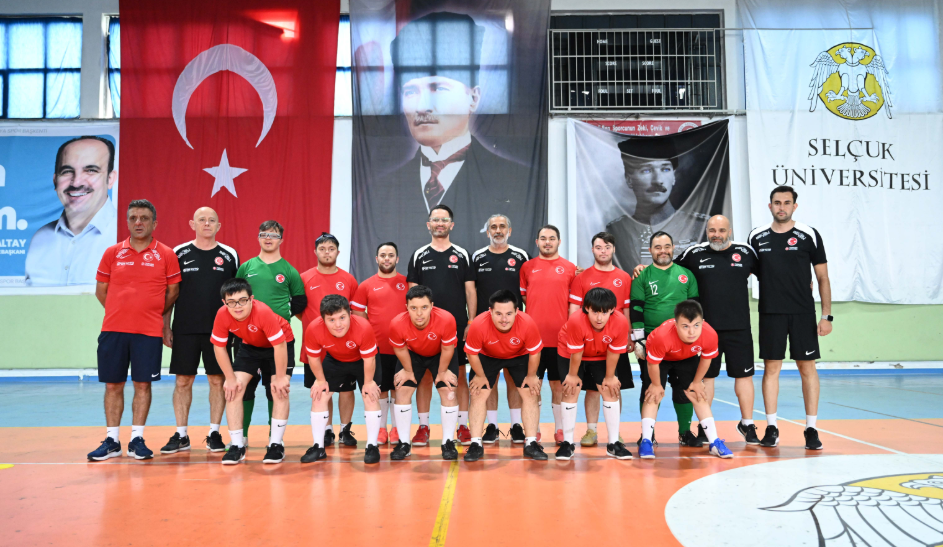 Dünya Kupası’na hazırlanan özel sporcuların güç merkezi yine Konya oldu