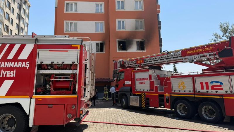 Kahramanmaraş'ta apartman dairesinde yangın: 3 kardeş hayatını kaybetti