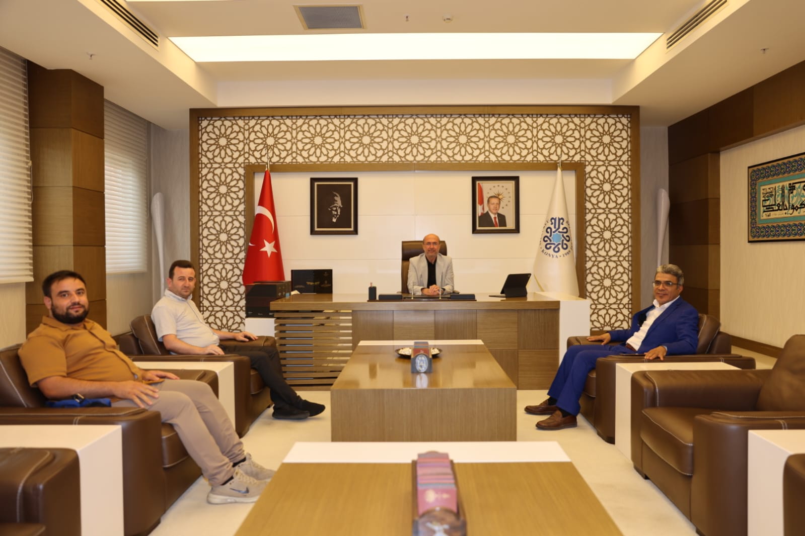 Konya Bakış Gazetesi'nden Başkan Ahmet Pekyatırmacı’ya ziyaret