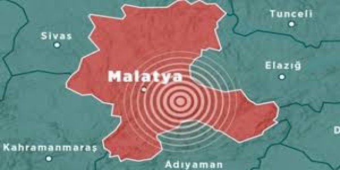 Malatya'da korkutan deprem
