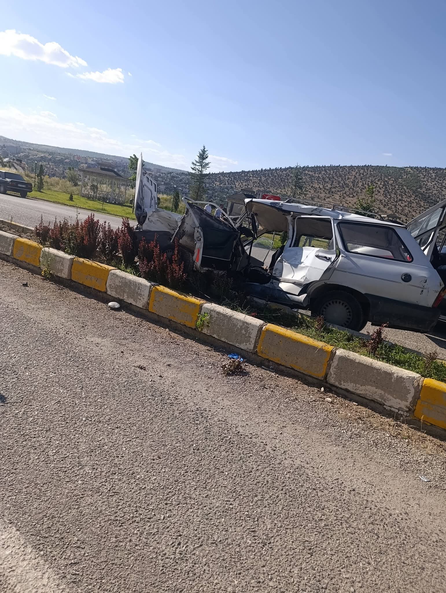 Konya'da iki aracın karıştığı kazada bir kişi yaşamını yitirdi