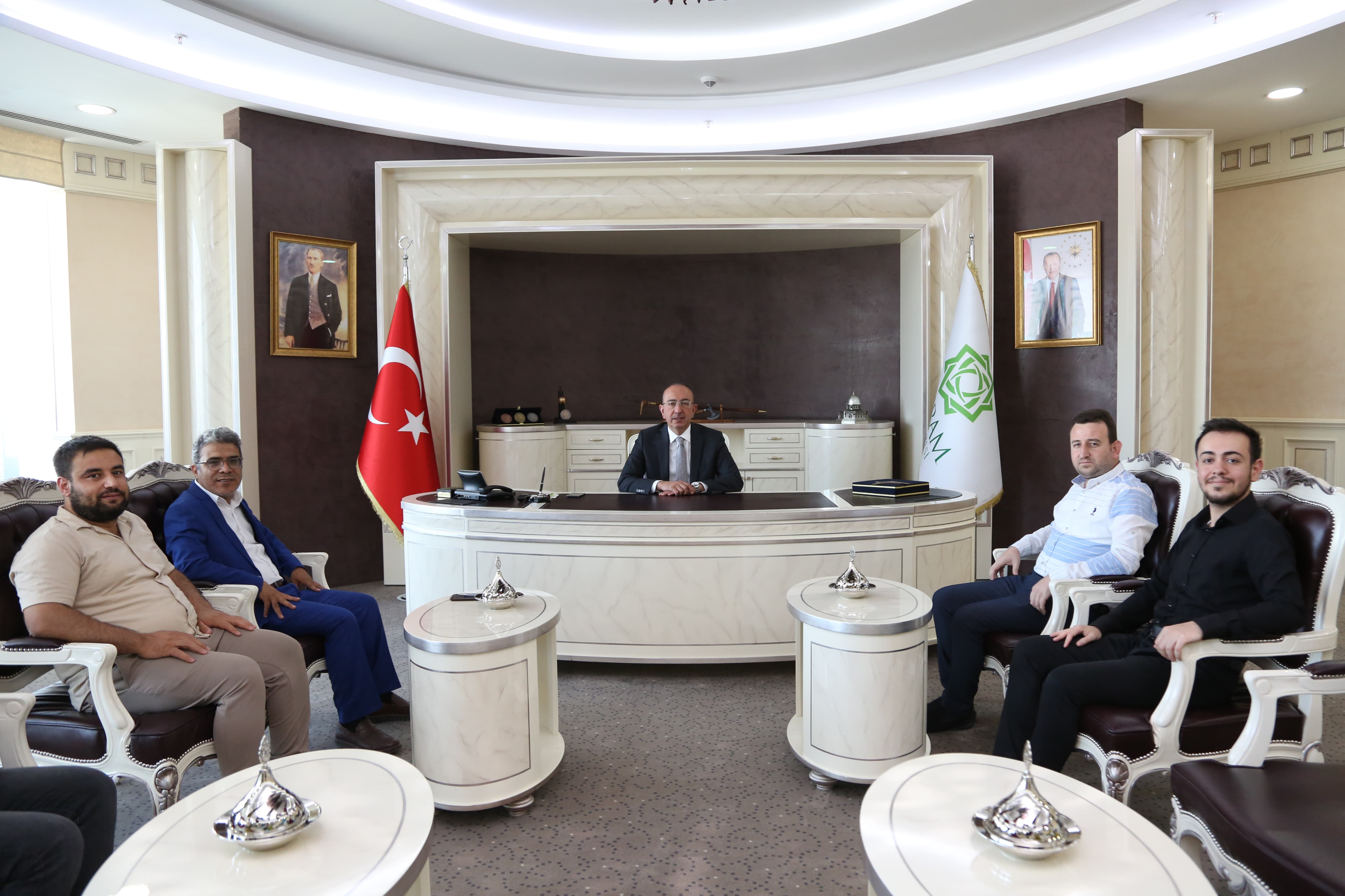 Konya Bakış Gazetesi'nden Başkan Kavuş'a ziyaret