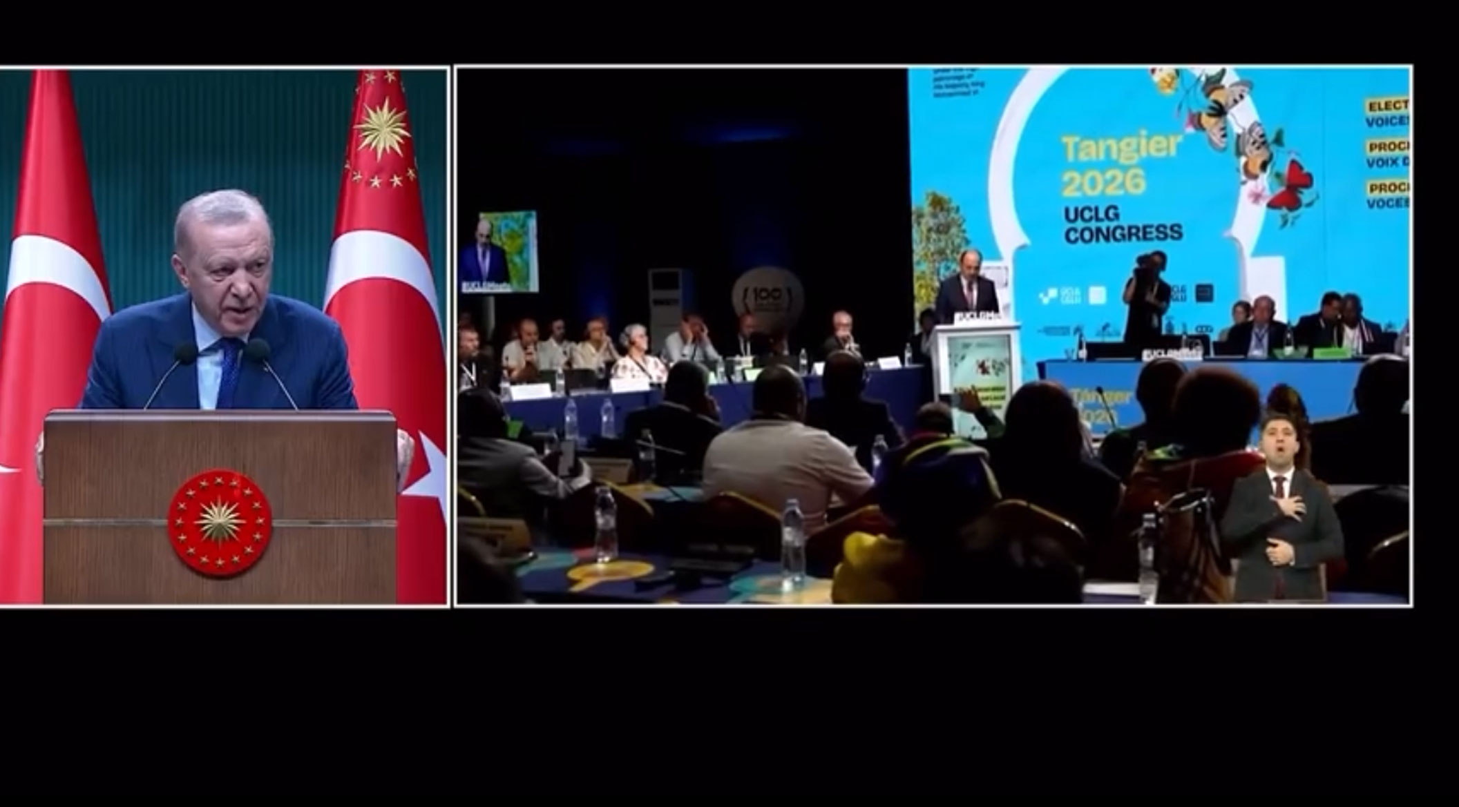 Cumhurbaşkanı Erdoğan millete sesleniş konuşmasında Başkan Altay’ı tebrik etti