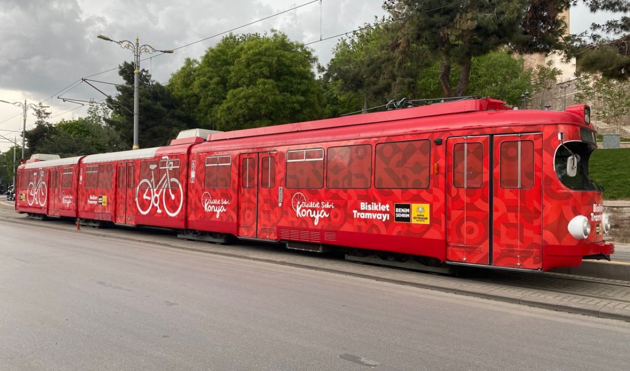 Konya'da bugün bu tramvay hizmet vermeyecek