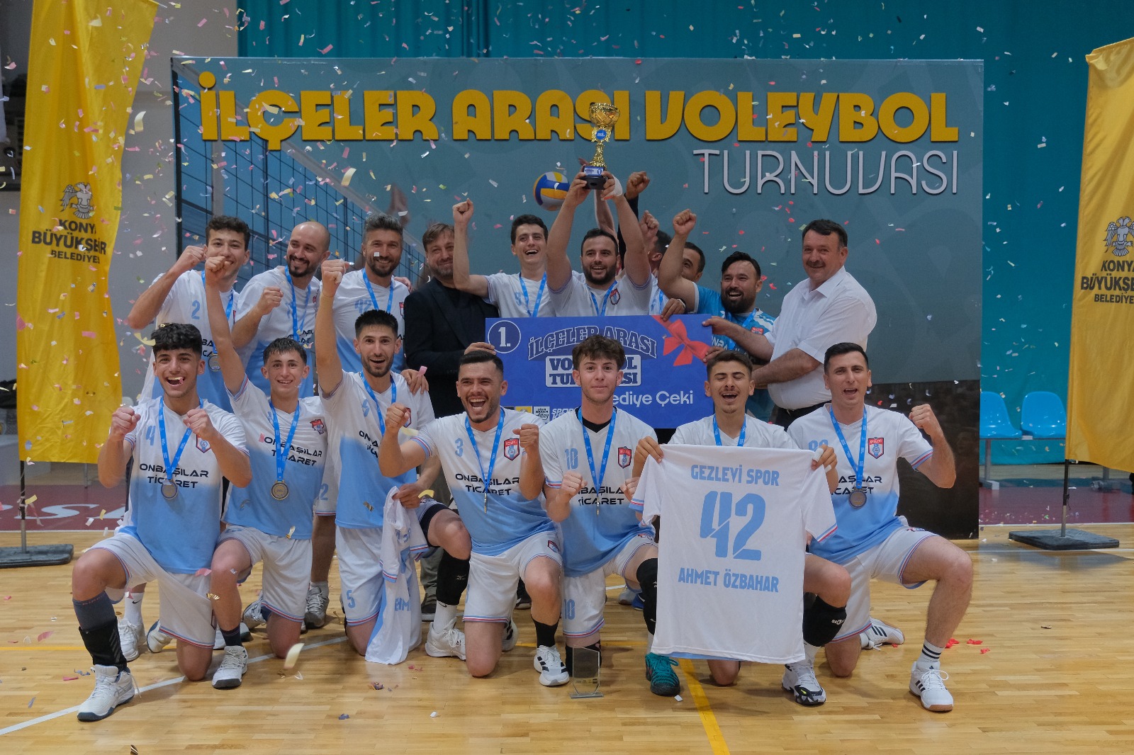 İlçeler Arası Voleybol Turnuvası'nda şampiyon Hadim