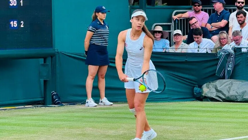 Zeynep Sönmez, Wimbledon'a ikinci turda veda etti
