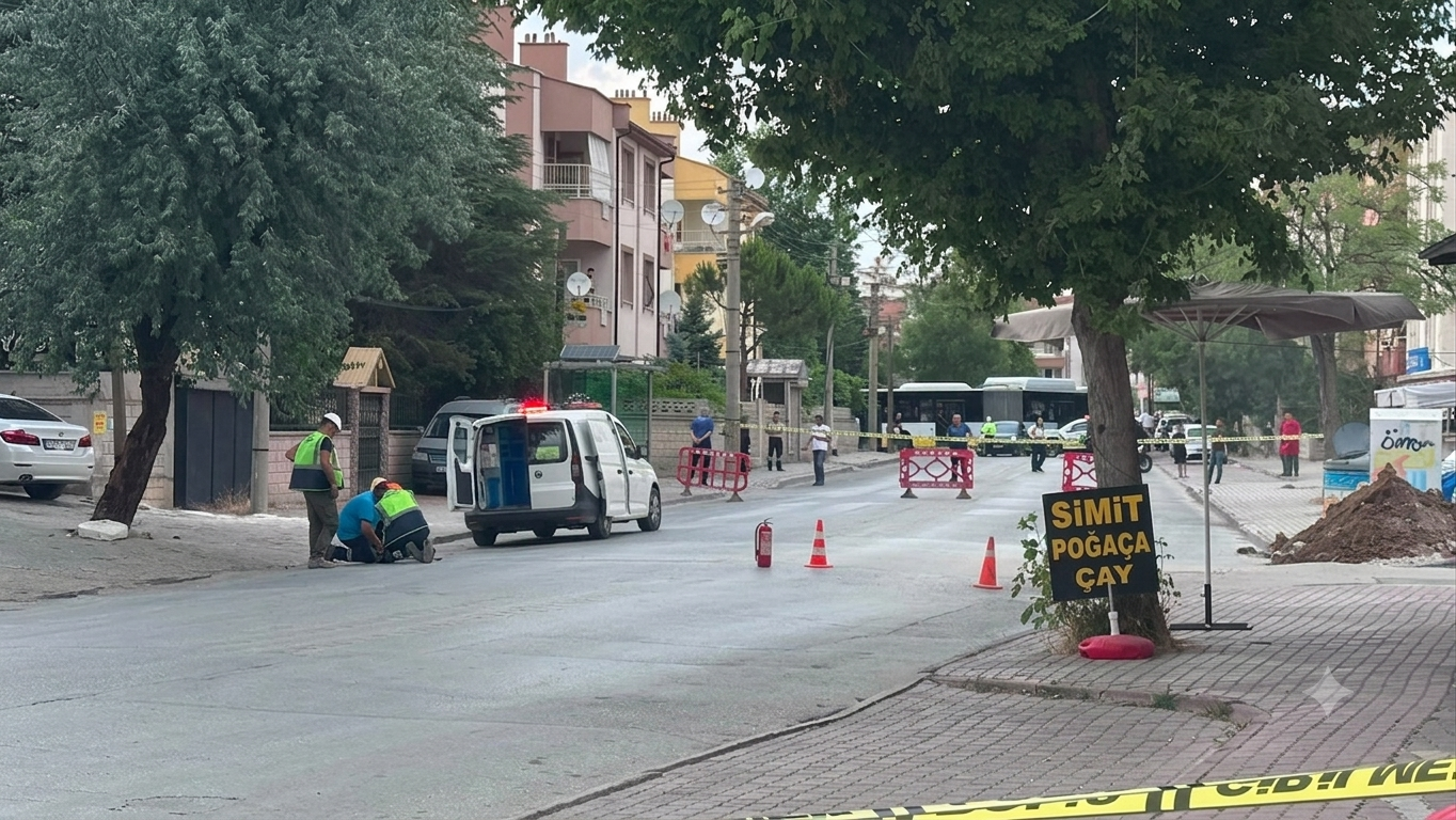 Konya'da doğal gaz patlaması meydana geldi