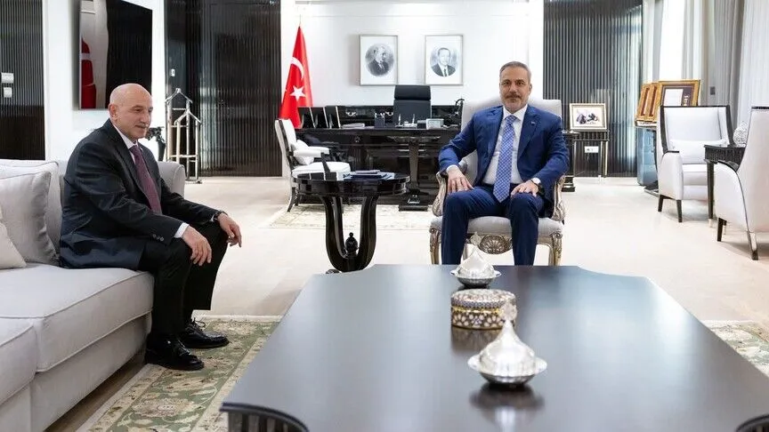 Bakan Fidan, NATO Zirvesi öncesinde Ankara İl Emniyet Müdürü Yüksek'i kabul etti