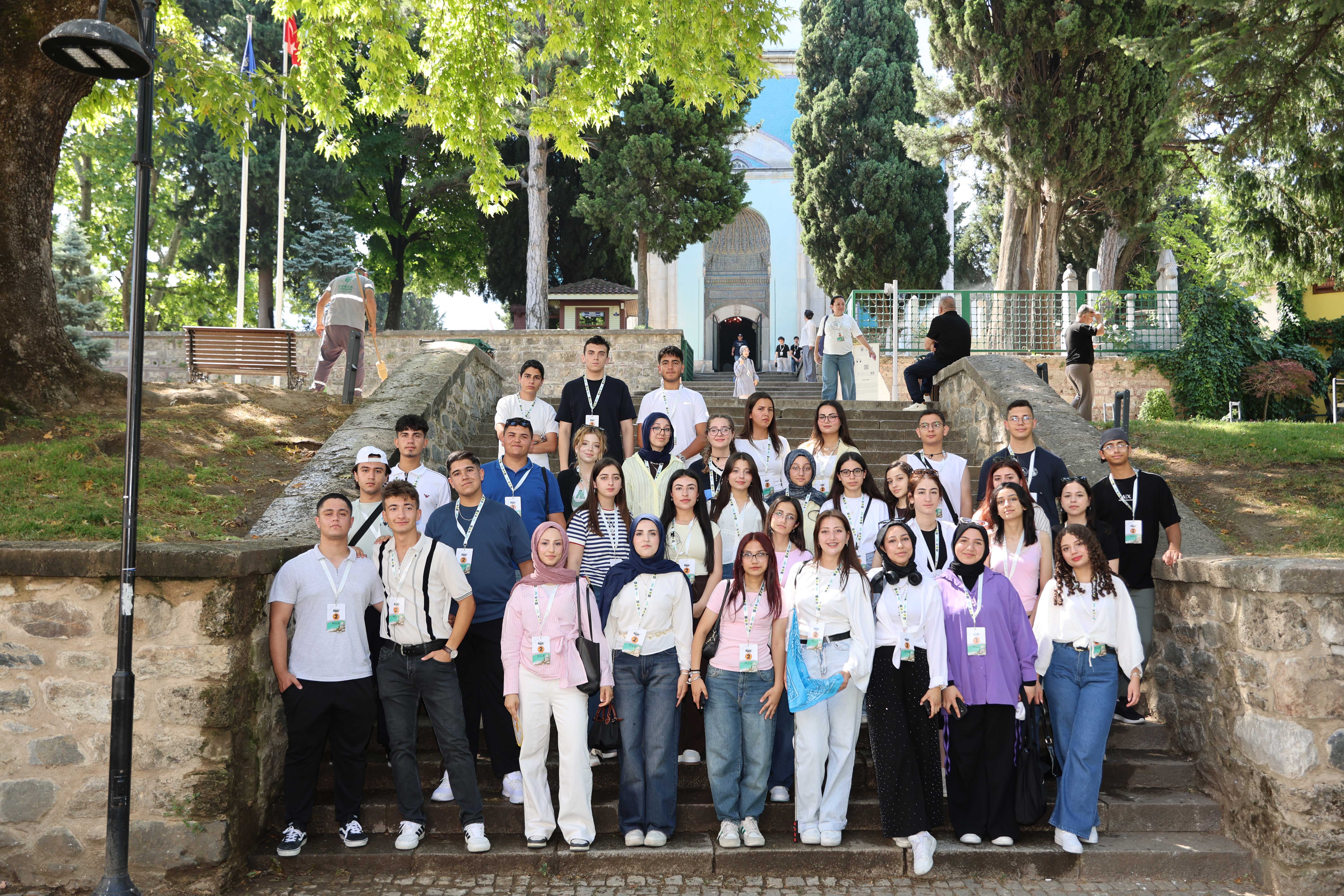 Konya'da İstanbul'dan sonra durak Bursa: gençler tarihin izinde