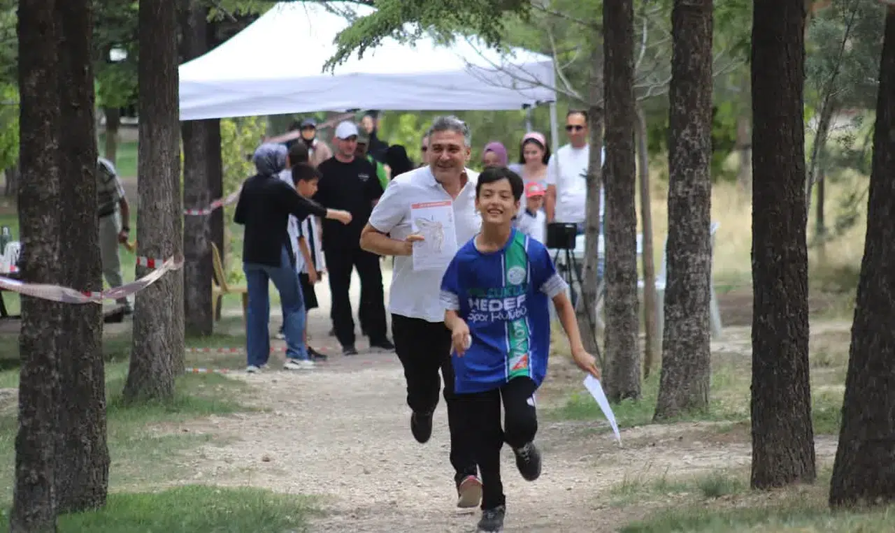 Konya’da aileler oryantiring heyecanında