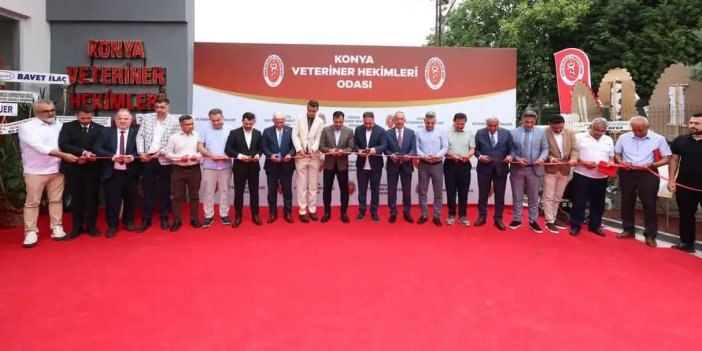 Konya Veteriner Hekimler Odası sosyal tesisi açıldı