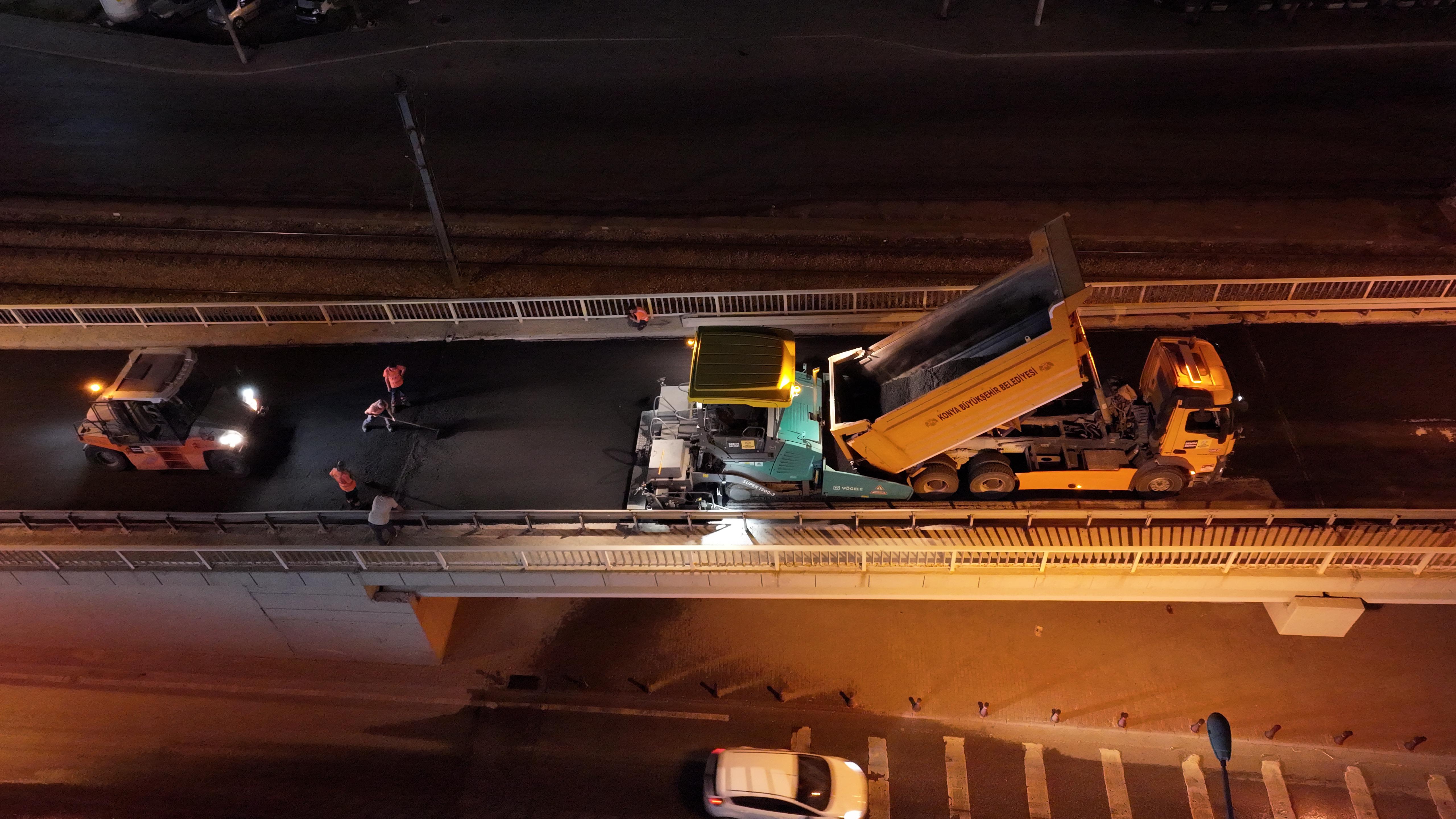 Konya'da yolların standartları yükseliyor