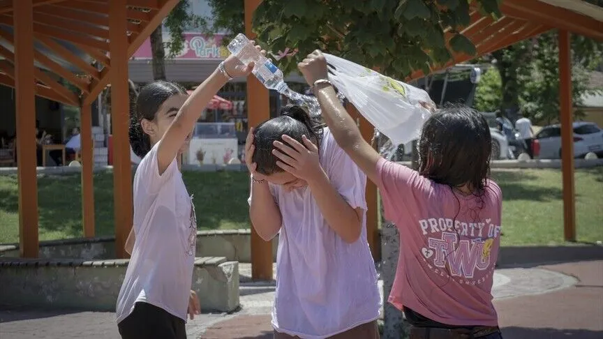 Gaziantep ve Malatya'da sıcak hava etkili oluyor