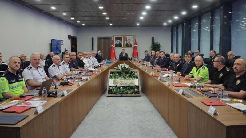 İçişleri Bakanlığı'nda NATO Zirvesi öncesinde alınan tedbirler değerlendirildi