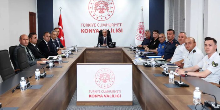 Konya'da yatırımlar değerlendirildi