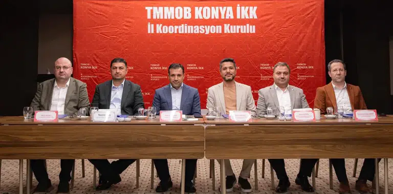 Konya'nın geleceği TMMOB toplantısında konuşuldu