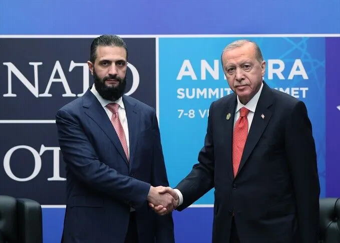 Cumhurbaşkanı Erdoğan, Suriye Cumhurbaşkanı Şara ile bir araya geldi