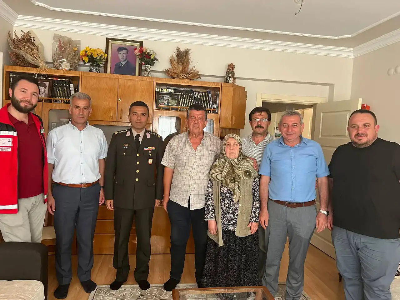 Konya'da şehit aileleri ve gazilere anlamlı ziyaret