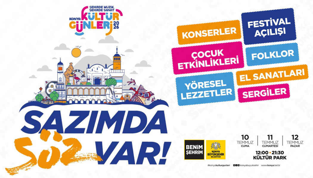 Konya Kültür Günleri yarın başlıyor