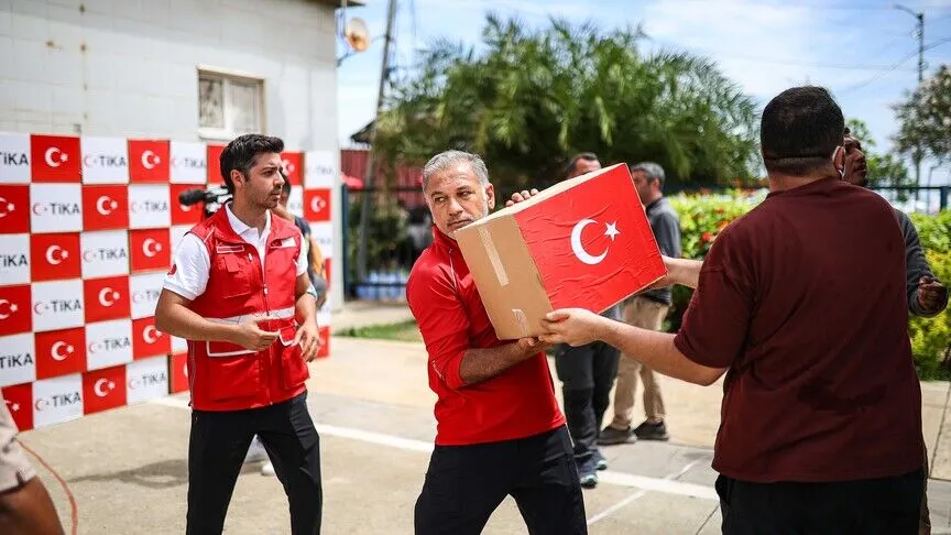 Türkiye, depremlerden etkilenen Venezuela'ya 30 ton insani yardım malzemesi gönderdi