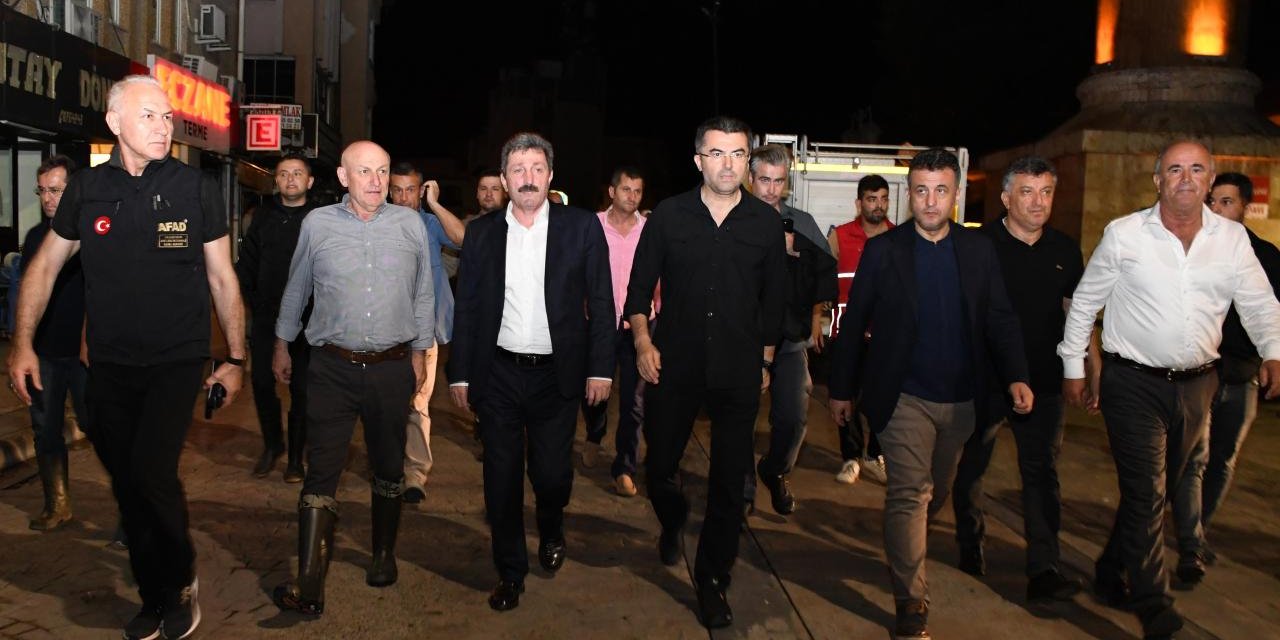 Memiş: Sel ikazı verilen bölgelerde dikkatli olunmalı