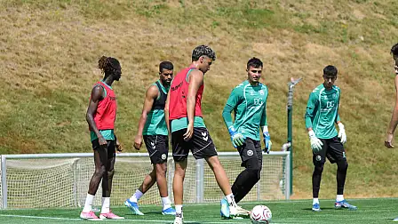 Konyaspor, Slovenya kampındaki hazırlıklarını sürdürüyor