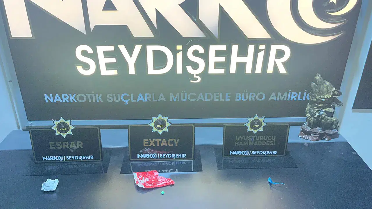 Konya'da uyuşturucu operasyonu: 1 tutuklama