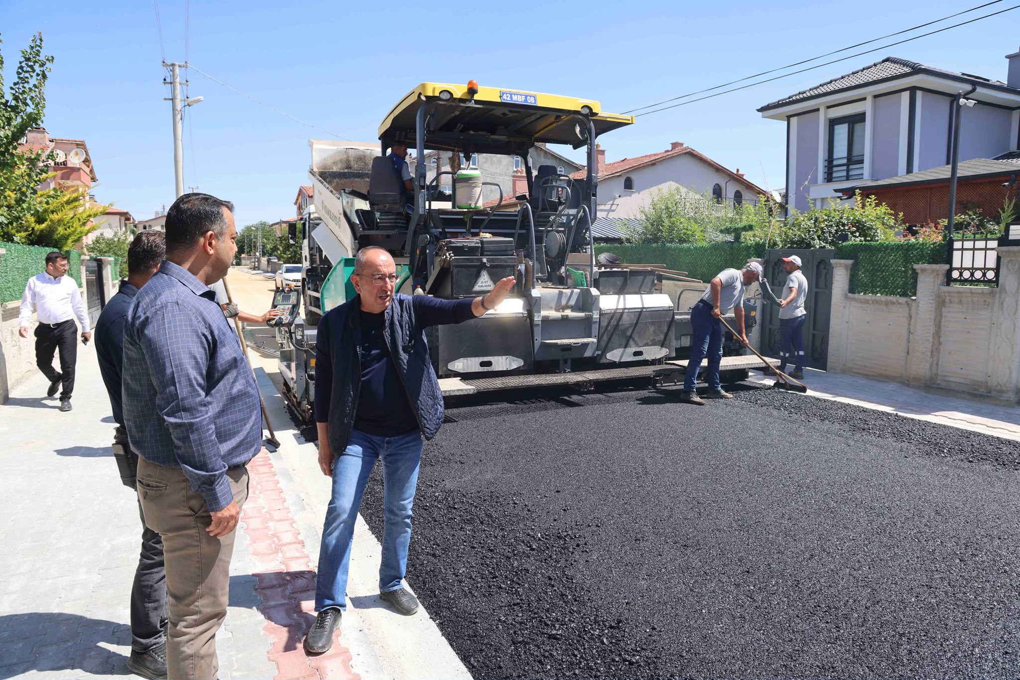 Meram’da ulaşım yatırımları hız kesmeden devam ediyor